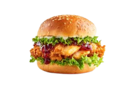 Chicken Boti Burger
